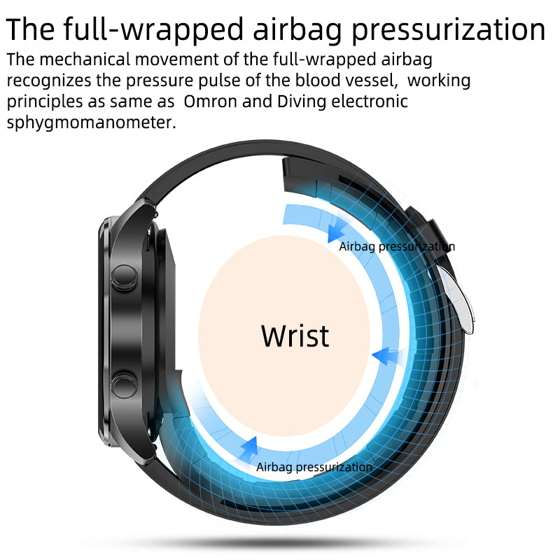RR Sports® Smart Life (Intelligent air pump Blood pressure health smart watch)